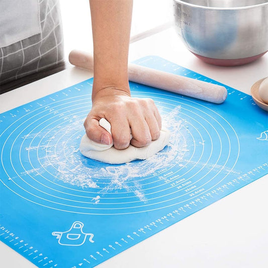 Silicone Baking Mat - Roti Mat for Pastry And Roti Rolling Extra Large with Measurements
