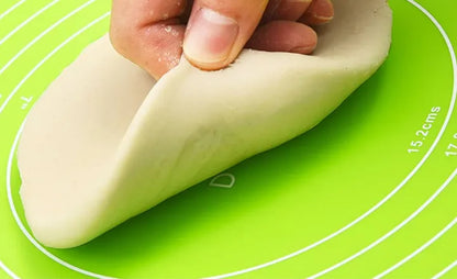 Silicone Baking Mat - Roti Mat for Pastry And Roti Rolling Extra Large with Measurements