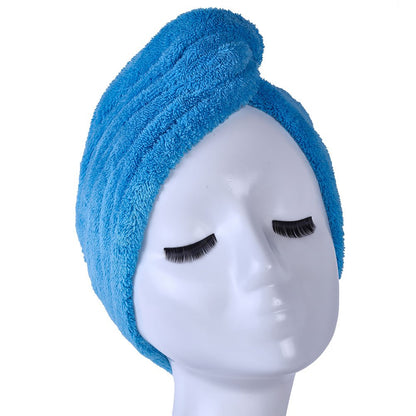 Soft Linen 100% Cotton Hair Towels for Women, Head Towel Cap, Cotton Hair Turban Towel Wrap for Long Curly Anti Frizz Hair, Soft and Absorbent Cotton Hair Towels 