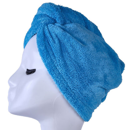 Soft Linen 100% Cotton Hair Towels for Women, Head Towel Cap, Cotton Hair Turban Towel Wrap for Long Curly Anti Frizz Hair, Soft and Absorbent Cotton Hair Towels 