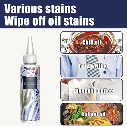 Sonsel Oil Stain Cleaner - Sonsel Oil Stain Removor - Stain Removor for Clothes - Grease Remover for Clothes  - Fabric Stain Removor
