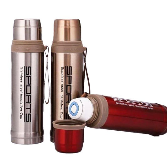 Sports Water Bottle Flask Stainless Steel 750ML
