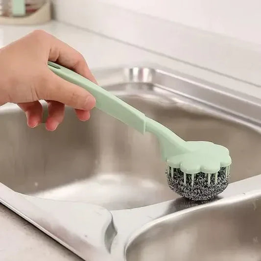 Stainless Steel Wire Ball Brush Sponge