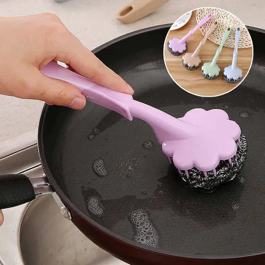 Stainless Steel Wire Ball Brush Sponge