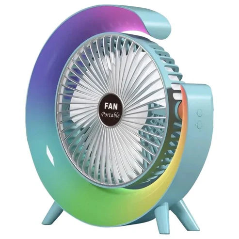 USB Charging Colorful Running Horse Lamp