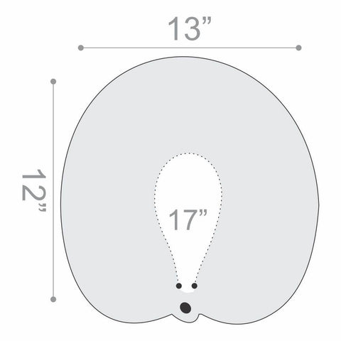 Ultimate Lightweight U-Shaped Neck Cushion For Comfort