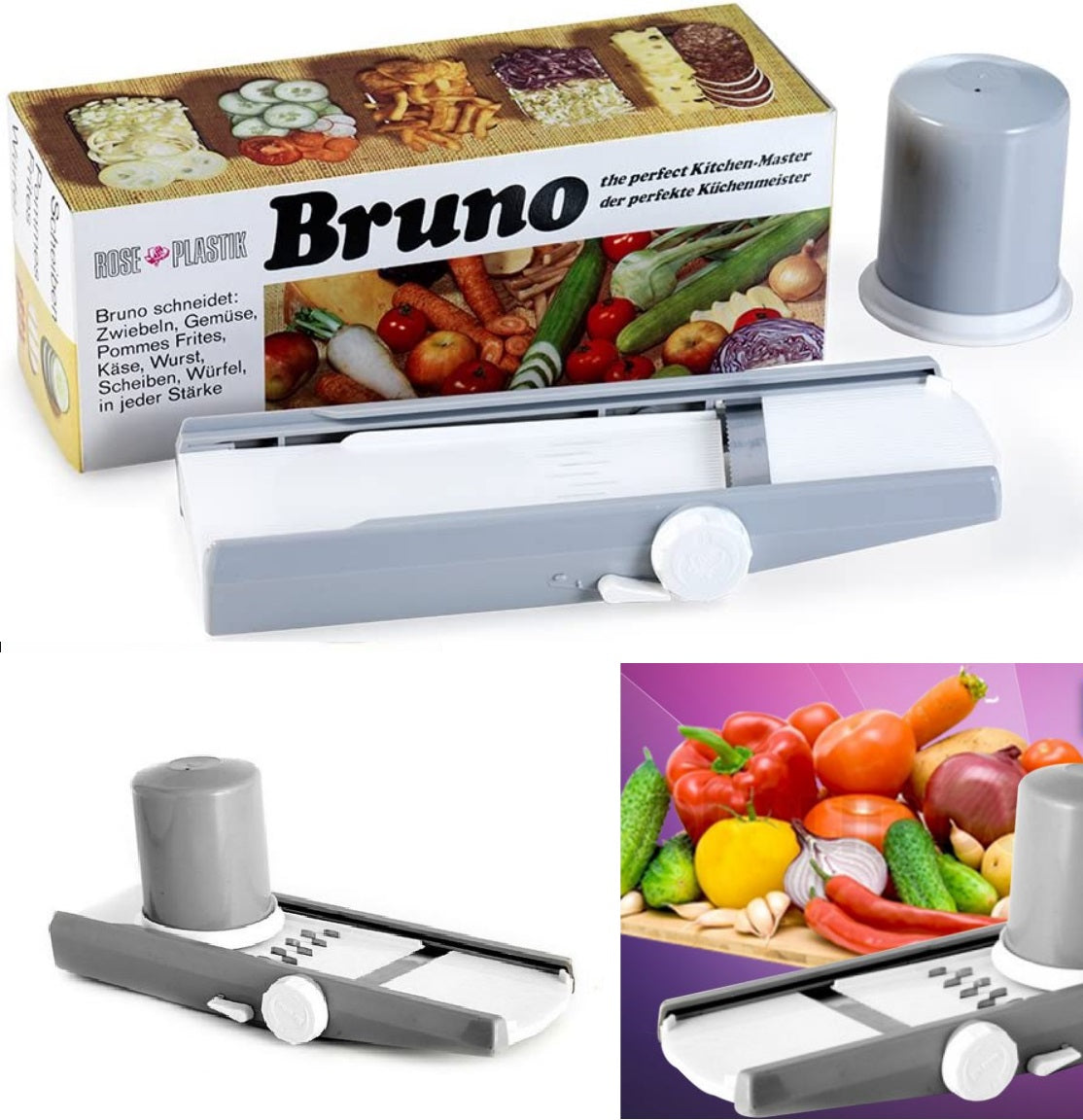 Vegetable Cutter, Effortlessly Slice, Dice, and Chop with the Bruno