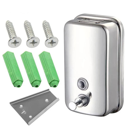 Wall Mounted Stainless Steel Liquid Soap Dispenser (800 ML)