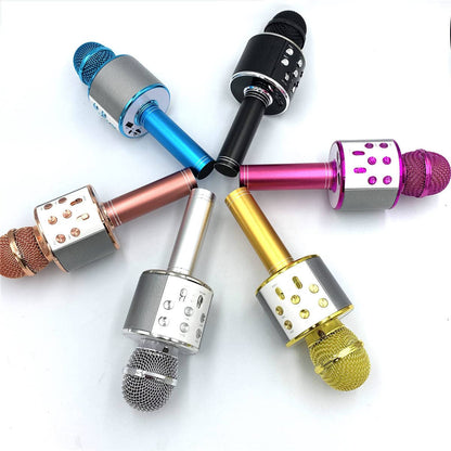 Wireless Handheld Multi-Function Bluetooth Singing Mike