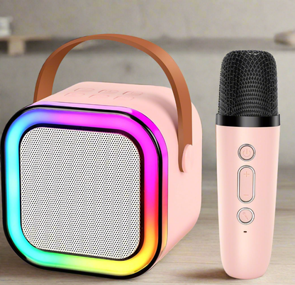 Bluetooth Speaker with RGB Lights And Mike