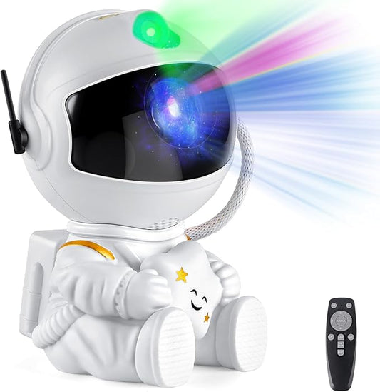 Astronaut Star Projector Galaxy Night Light