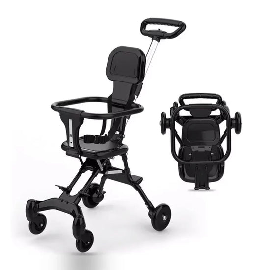 Baby Stroller - Foldable Four-wheeled Child Stroller