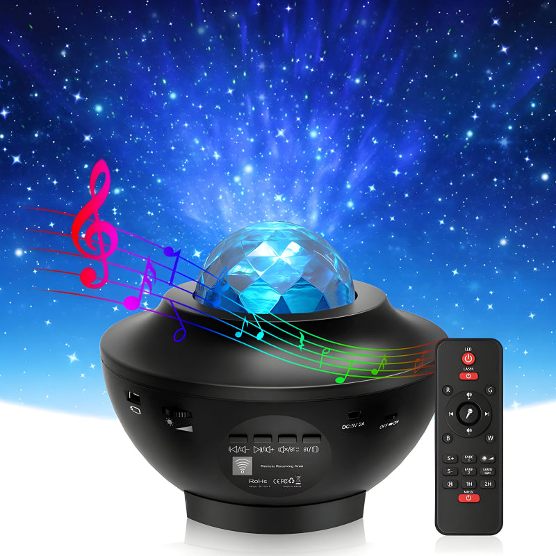 Multi-Functional LED Galaxy Projector Light